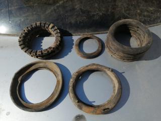 Фото запчасти прокладка пружины Subaru Forester Б/У запчасть Запчасть прокладка пружины Subaru Forester