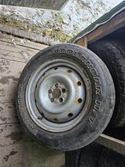 Колесо летнее R16 / 215 / 60 yokohama geolander H\T 5x100 штамп. 48ET (б/у)