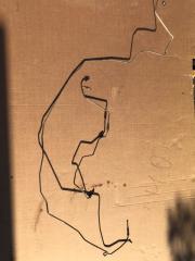 Тормозная трубка передняя Mercedes C-Class 2000