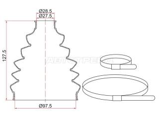 Пыльник шруса