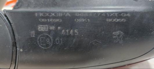 Зеркало боковое правое 307 2005 3A/C RFN