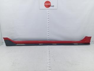 Фото запчасти накладка на порог правая Honda Civic Type R контрактная запчасть Запчасть накладка на порог правая Honda Civic Type R