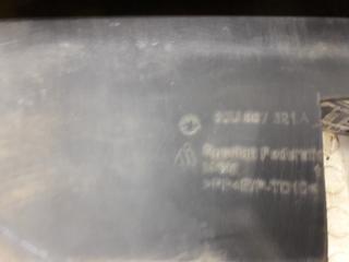 Юбка бампера задняя Rapid 2019-