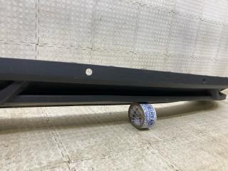 Юбка бампера задняя Skoda Rapid