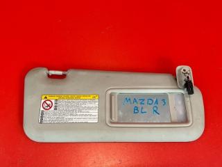 Запчасть козырек солнцезащитный передний правый Mazda Mazda3 2012
