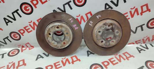 Диск тормозной задний AUDI A4 13.06.2012