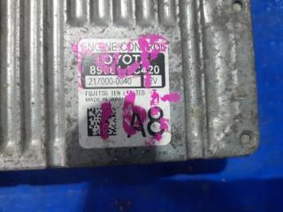 Блок efi TOYOTA PROBOX NCP165 1NZFE 896615С420 2 ракурс