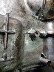Поддон NISSAN ELGRAND ATE50 ZD30 3 ракурс