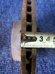 Тормозной диск передний SUBARU LEGACY BG5 26310AA120 5 ракурс