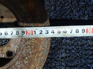 Тормозной диск левый задний TOYOTA STARLET EP82 4EFE 5 ракурс