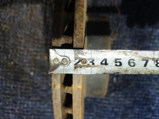 Тормозной диск правый передний SUBARU LEGACY BP5 EJ204 3 ракурс