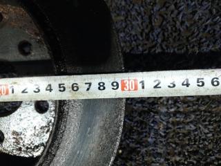 Тормозной диск задний TOYOTA ALPHARD ANH25 2AZFE 42431-08030 5 ракурс