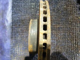 Тормозной диск передний SUBARU LEGACY BP5 EJ204 2 ракурс