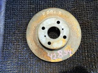 Тормозной диск передний TOYOTA STARLET EP91 4EFE 1 ракурс