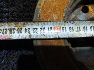 Тормозной диск передний TOYOTA VITZ NCP15 2NZFE 5 ракурс