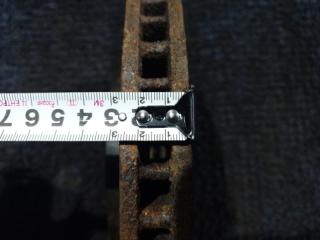 Тормозной диск передний NISSAN SERENA CNC25 MR20DE 3 ракурс