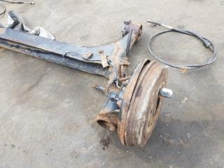 Балка подвески задняя TOYOTA VISTA ZZV50 1ZZFE 2 ракурс
