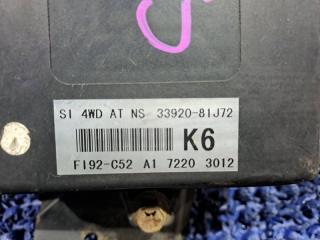 Блок efi SUZUKI WAGON R MH21S K6A 33920-81J72 5 ракурс