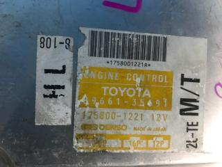 Блок efi TOYOTA HILUX SURF LN130 2LTE 89661-35691 4 ракурс