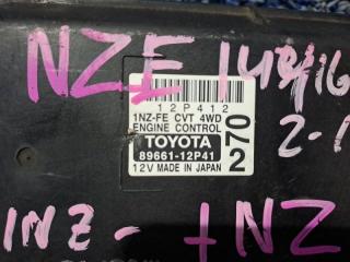Блок efi TOYOTA COROLLA FIELDER NZE144 1NZFE 89661-12P41 4 ракурс