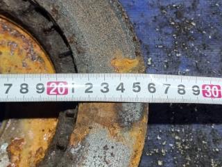 Тормозной диск передний MITSUBISHI PAJERO MINI H58A 4A30 MR307796 4 ракурс