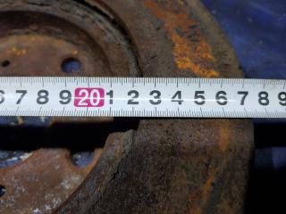 Тормозной диск передний TOYOTA VOXY ZRR75 43512-42040 5 ракурс Тормозной диск передний TOYOTA VOXY ZRR75 43512-42040 5 ракурс