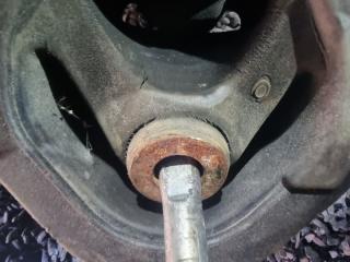 Подушка двигателя задняя HONDA STEPWGN RG2 K20A 3 ракурс