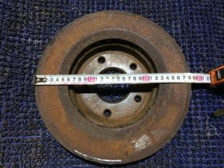 Тормозной диск передний NISSAN SERENA NC25 MR20DE 2 ракурс