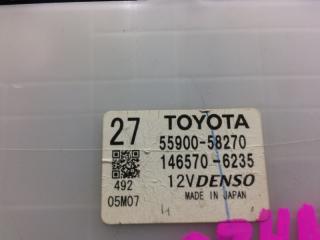 Блок управления климат-контролем TOYOTA ALPHARD ANH20 5590058270 4 ракурс