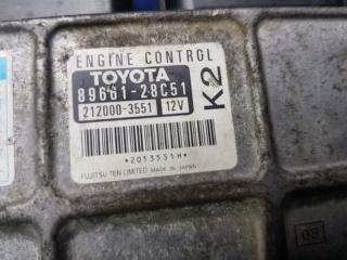 Блок efi TOYOTA NOAH ZRR75 3ZRFAE 89661-28C51 5 ракурс