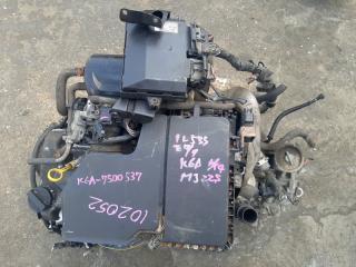 Двигатель MAZDA AZ-WAGON MJ22S K6A 7500537 1 ракурс