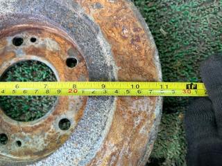 Тормозной диск правый передний MITSUBISHI PAJERO MINI H56A 4A30 4 ракурс