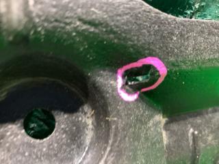 Защита бампера передняя TOYOTA VITZ KSP130 53289-52160 3 ракурс