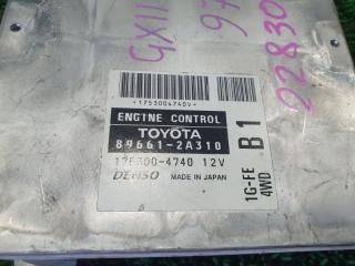 Блок efi TOYOTA MARK II GX115 1GFE 89661-2A310 2 ракурс