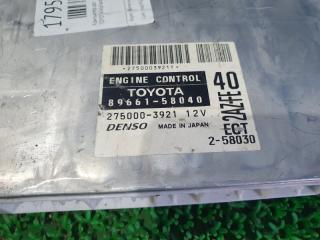 Блок efi TOYOTA ALPHARD ANH15 2AZFE 89661-58040 2 ракурс