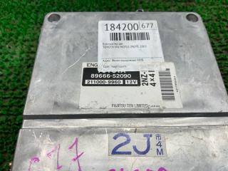 Блок efi TOYOTA PLATZ NCP16 2NZFE 89666-52090 2 ракурс