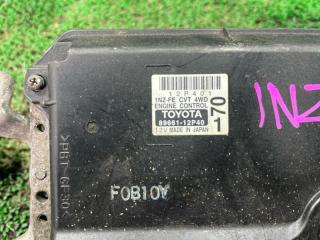 Блок efi TOYOTA COROLLA FIELDER NZE144 1NZFE 89661-12P40 2 ракурс