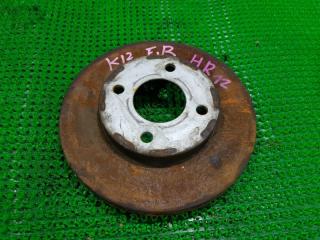 Запчасть Тормозной диск  передний правый NISSAN MARCH  Контрактный  износ внимательно оценивайте по фото