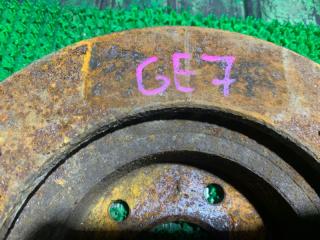 Тормозной диск правый передний HONDA FIT GE7 L13A 2 ракурс