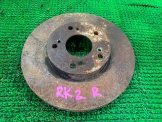 Тормозной диск правый передний HONDA STEPWGN RK2 R20A 1 ракурс