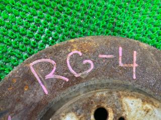 Тормозной диск правый передний HONDA STEPWGN RG4 K24A 4 ракурс