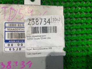 Блок управления акпп SUZUKI ESCUDO TD54W J20A 38880-65j5 2 ракурс