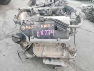 Двигатель SUZUKI CARRY DA63T K6A 7332758 2 ракурс