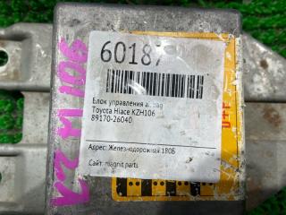 Блок управления airbag TOYOTA HIACE KZH106 1KZT 89170-26040 3 ракурс