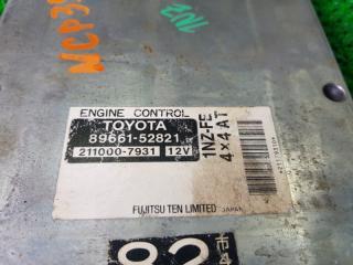 Блок efi TOYOTA BB NCP35 1NZFE 89661-52821 2 ракурс