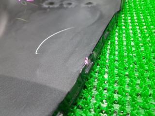 Клык бампера задний левый VEZEL RU4