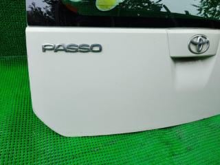 Дверь 5-я TOYOTA PASSO KGC15 1KRFE 3 ракурс