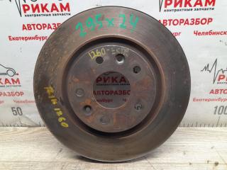 Запчасть диск тормозной передний NISSAN QASHQAI 2017