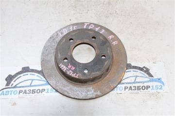 Запчасть диск тормозной задний правый Nissan Primera 2002-2007