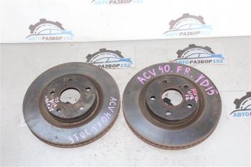 Запчасть диски тормозные передние Toyota Camry 2006-2011